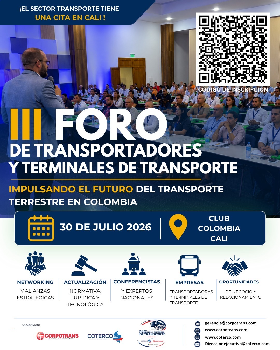 Afiche del evento